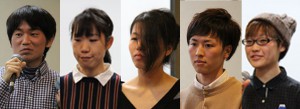 新県美展入賞者5名